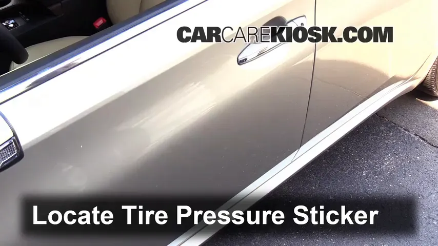 2014 Toyota Avalon Hybrid XLE 2.5L 4 Cyl. Tires & Wheels Check Tire Pressure